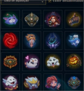 Conta Diamante 1 - 54 campeões 21 skins - League of Legends LOL