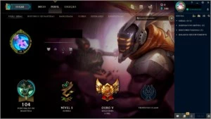CONTA LOL GOLD 5 - League of Legends