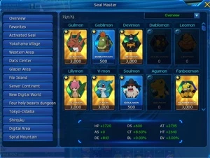 Conta digimon master servidor Leviamon - Digimon Masters Online DMO