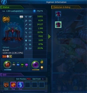 Conta digimon master servidor Leviamon - Digimon Masters Online DMO
