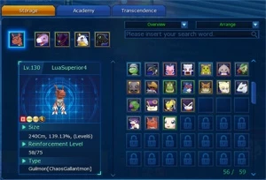 Conta digimon master servidor Leviamon - Digimon Masters Online DMO