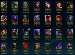 Conta com Borda de Ouro 2 - League of Legends LOL