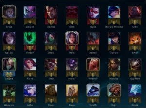 Conta com Borda de Ouro 2 - League of Legends LOL