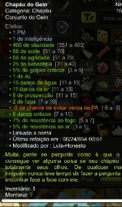 Set de sorte lvl 200 Full pvp server Blair, Dofus touch