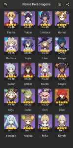 Genshin Impact AR+40 - 8SSR