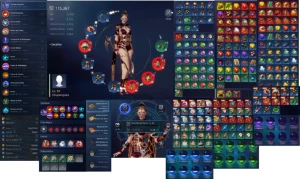 2 Contas lvl 93/90 Com item heróico para crafitar - MIR4