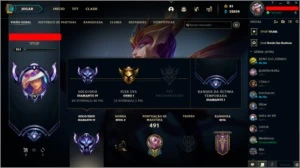Conta diamante, todas skins vitoriosas a partir da s3 - League of Legends LOL