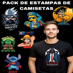 Pack de Estampas Camisetas - Outros