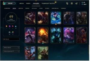 Conta de League of Legends, Gold 4, 49 skins LOL