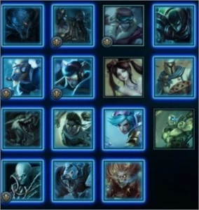 CONTA UNRANKED FULL SKIN - League of Legends LOL