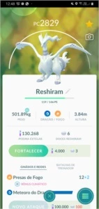 Raid de Reshiram - Pokémon