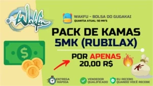 Wakfu - Kamas Pack de 5MK (Rubilax)