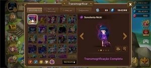 Conta SW com NICKI - Summoners War