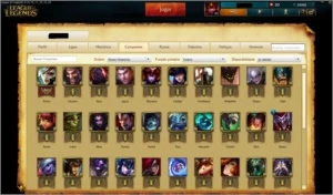 Conta nv 30 PRATA 4 48 CHAMPS 12 SKINS - League of Legends LOL