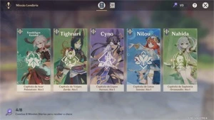 conta ar 55 genshin (com aloy) - Genshin Impact