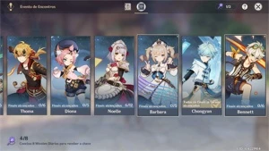 conta ar 55 genshin (com aloy) - Genshin Impact