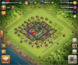 Clash of Clans CV8 95% Full