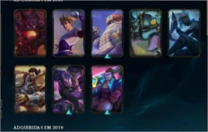 Conta bronze 4 20 skins - League of Legends LOL