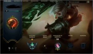 CONTA PLATINA 4 SMURF - (MMR PLATINA 2) - League of Legends LOL