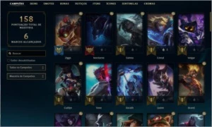 Conta lol Skins top - League of Legends
