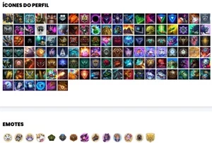 Conta Ferro 1 com 143 Champs e 135 Skins + 3 Miticas - League of Legends LOL
