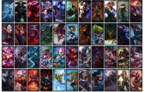 Conta Ferro 1 com 143 Champs e 135 Skins + 3 Miticas - League of Legends LOL