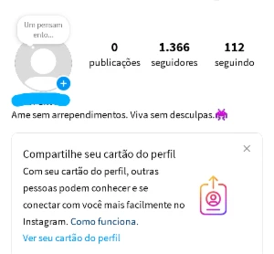 Instagram de mulher conta antiga no precinho  - Redes Sociais