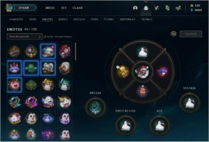 Conta de lol com skins vitoriosas desde a season 2. - League of Legends