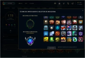 Conta de lol com skins vitoriosas desde a season 2. - League of Legends