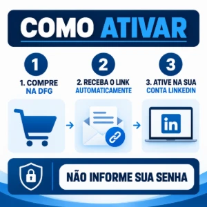 LinkedIn Premium Career 3 Meses - Ativação por Link - Assinaturas e Premium