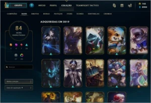 TODOS OS CAMPEÕES - DIAMANTE - League of Legends LOL