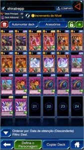 Conta Yu-Gi-Oh! DUEL LINKS muitos decks full burguesa - Outros