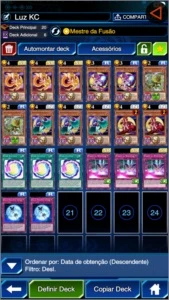 Conta Yu-Gi-Oh! DUEL LINKS muitos decks full burguesa - Outros