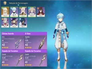 Genshin Impact - Chongyun, Quatro Armas 4 Estrelas e Mais!