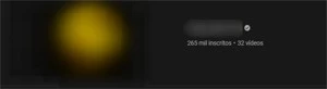 Canal Youtube Monetizado 265k Pode solicitar placa. - Outros