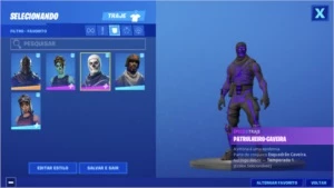 Conta Fortnite - Renegade + Caveirão Roxo + Passe 2 Temp e +