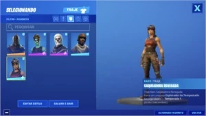 Conta Fortnite - Renegade + Caveirão Roxo + Passe 2 Temp e +