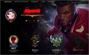 Vendo conta platina lol com email - League of Legends