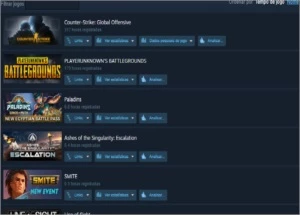 Conta na Steam
