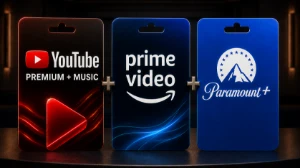 Youtube Premium 30 dias +Brindes [Paramount + Prime vídeo]