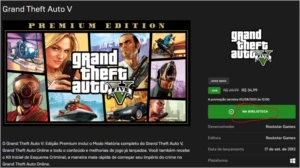 Conta Epic games com GTA V, NBA 2021, Control, Among US, ARk
