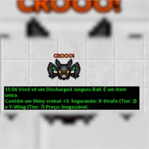 SHINY CROBAT +3 | WING 7 - STRAFE 3 - SERVIDOR FIRE - PokeXGames PXG
