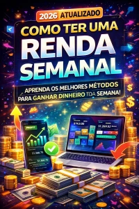 Como ter uma renda semanal!