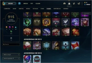 CONTA 5 REAIS / TODOS OS CAMPEÕES / 40K ESSENCIA - League of Legends LOL