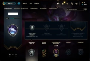 Conta prata 4 com 90 skins e 111 champs - League of Legends LOL