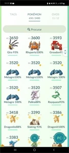 Conta Pokemon GO Level 41 - Pokémon