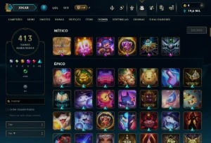 Conta Og 2014 | 113 Skins (Mf Ultimate) | 412 Ícones Raros - League of Legends LOL