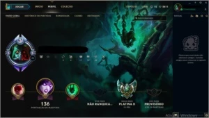 Conta de LOL - League of Legends