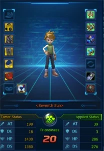 Conta Digimon Masters online DMO