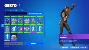 Conta Fortnite Renegade Raider e Cavaleiro Negro + Outros
